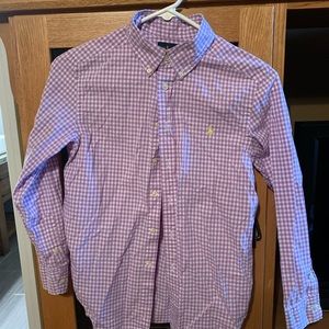 Youth Boys Ralph Lauren Long Sleeve Shirt